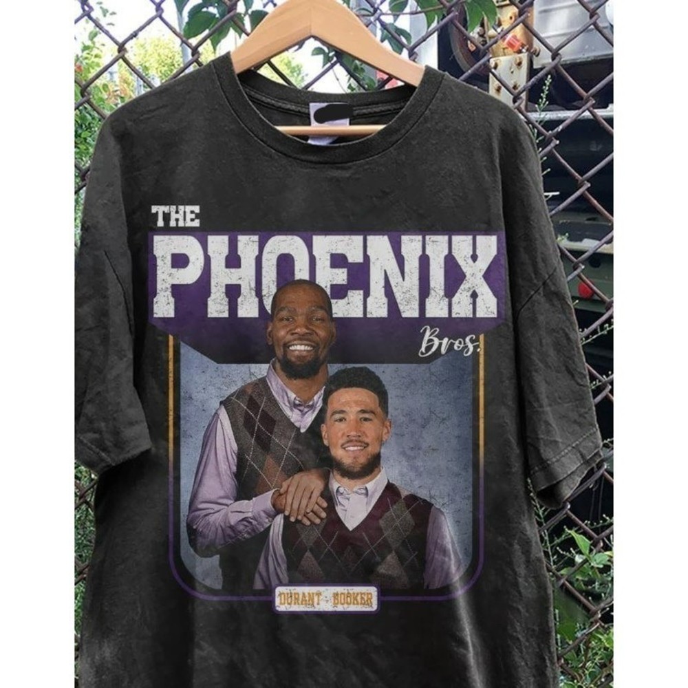 Devin Booker Kevin Durant Phoenix Basketball Shirt, The Suns Step Bros Funny